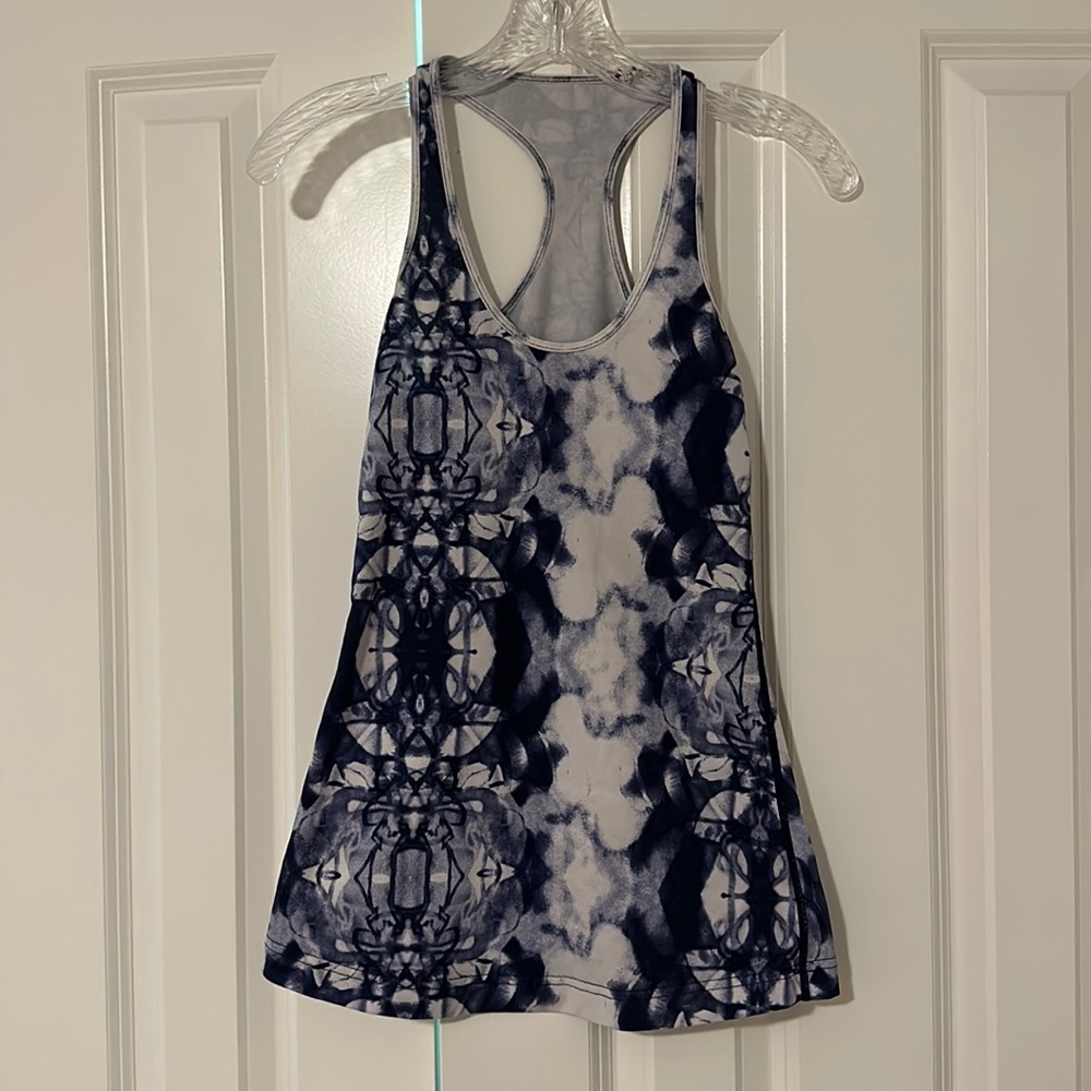 Lululemon tie dye racerback tank